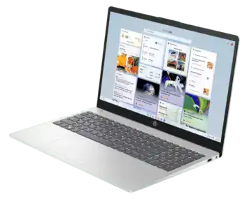 HP 15 AMD Ryzen 3 7320U Side 2 View