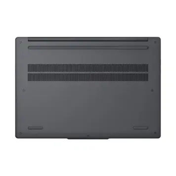 Bottom panel of Lenovo IdeaPad Slim 3 83N3002QIN highlighting cooling vents and stereo speakers